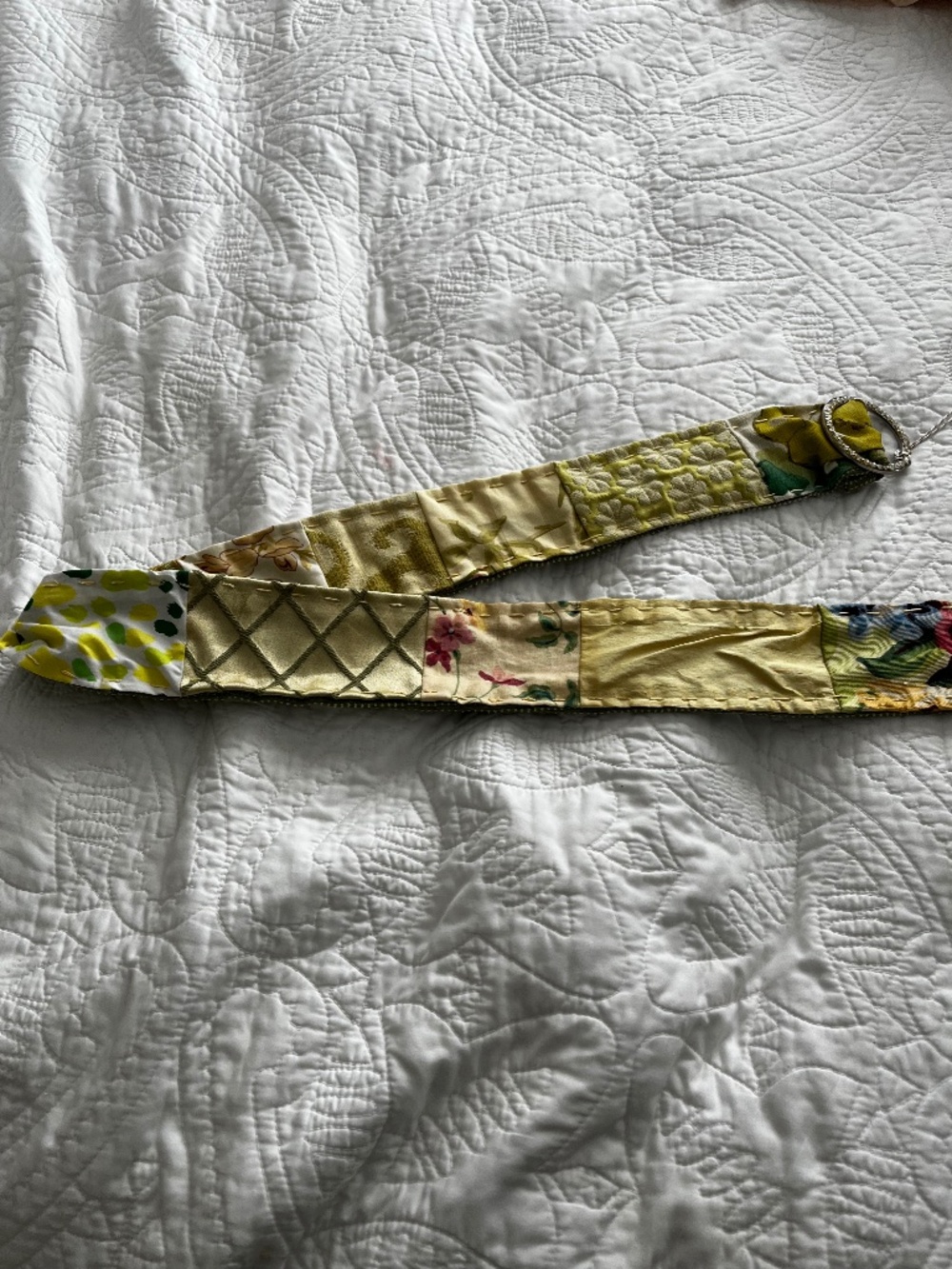 Handmade patchwork belt
